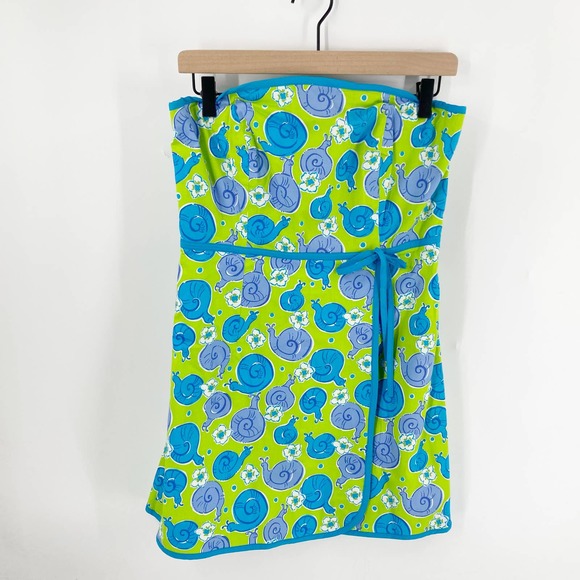 Lilly Pulitzer Dresses & Skirts - CLEARANCE Lilly Pulitzer Sabrina Snail Escargot Strapless Mini Dress Size 6